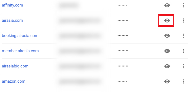 วิธีดู Password เว็บไซต์