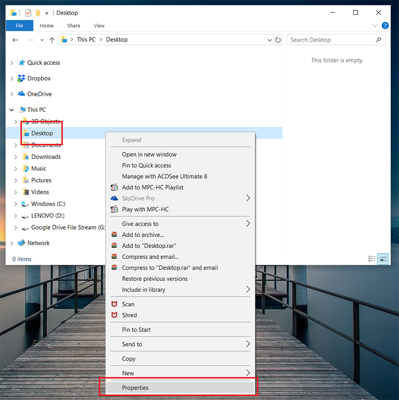 วิธีย้ายโฟลเดอร์ Desktop และ Documents ไปไว้ที่ Drive D (หรือที่อื่น) ป้องกันไฟล์หาย